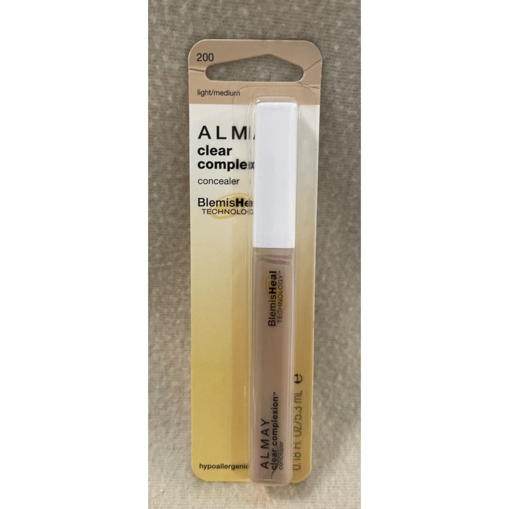 Almay Clear Complexion Blemish Heal Technology Concealer  200 Light Medium New